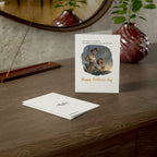 Fishing Dad Card – Personalized Father's Day or Birthday Card from Son, Sentimental Father Son Fishing Keepsake
