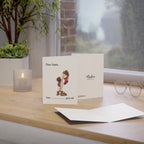 Dear Santa Card – Letter to Santa Christmas Card for Boys, Christmas Wish List Card, Kids Holiday Activity Greeting Card